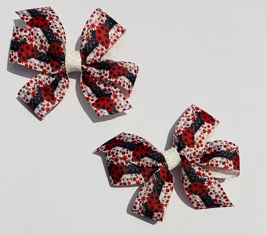 Ladybird pinwheel clip