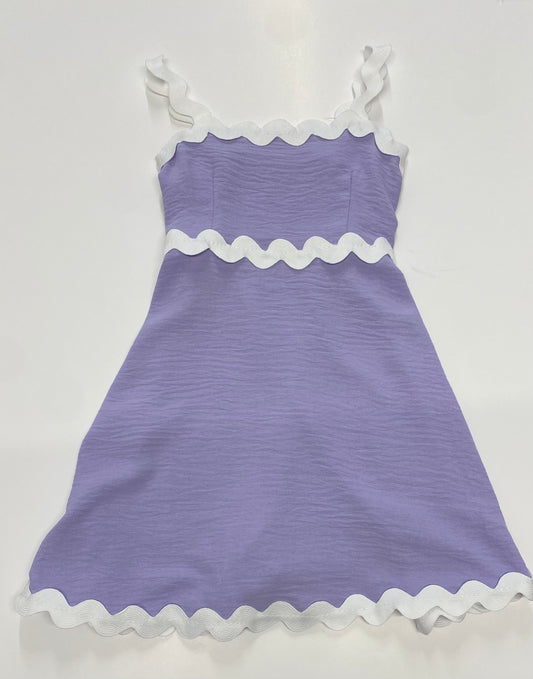 Purple summer dress