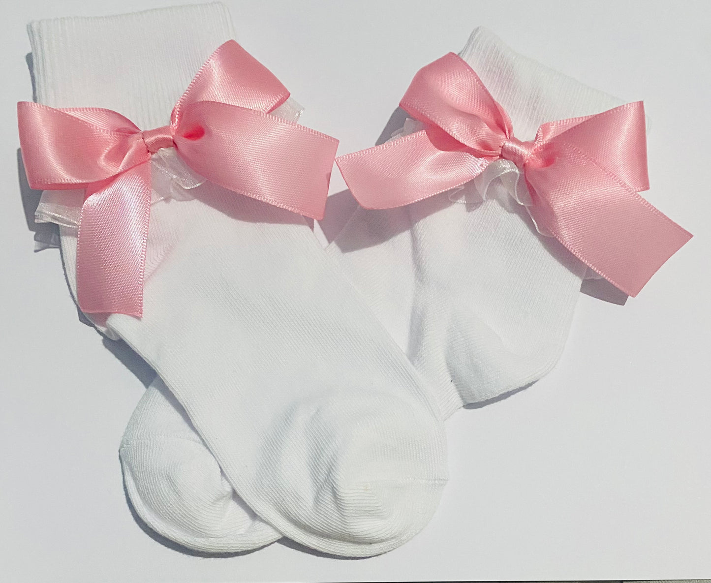 Bow socks - Pink