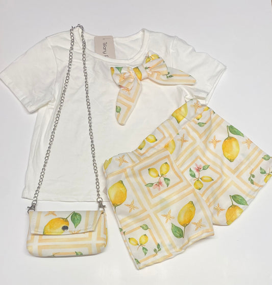 Size up by one - lemon 3pc set